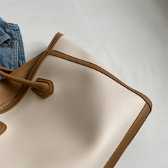 Fashionable Women Shoulder Bags Tote Multi-function PU Leather Soft
