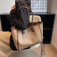 Fashionable Women Shoulder Bags Tote Multi-function PU Leather Soft