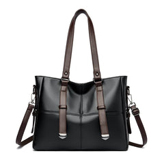 Fashionable PU Leather Tote Women Bags Shoulder Handbags