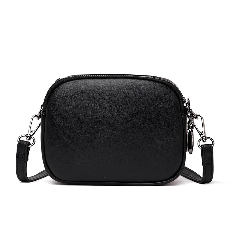 Flap Pu Leather Mini Handbag Lady Shoulder Bag Women Satchel Shopping Purse