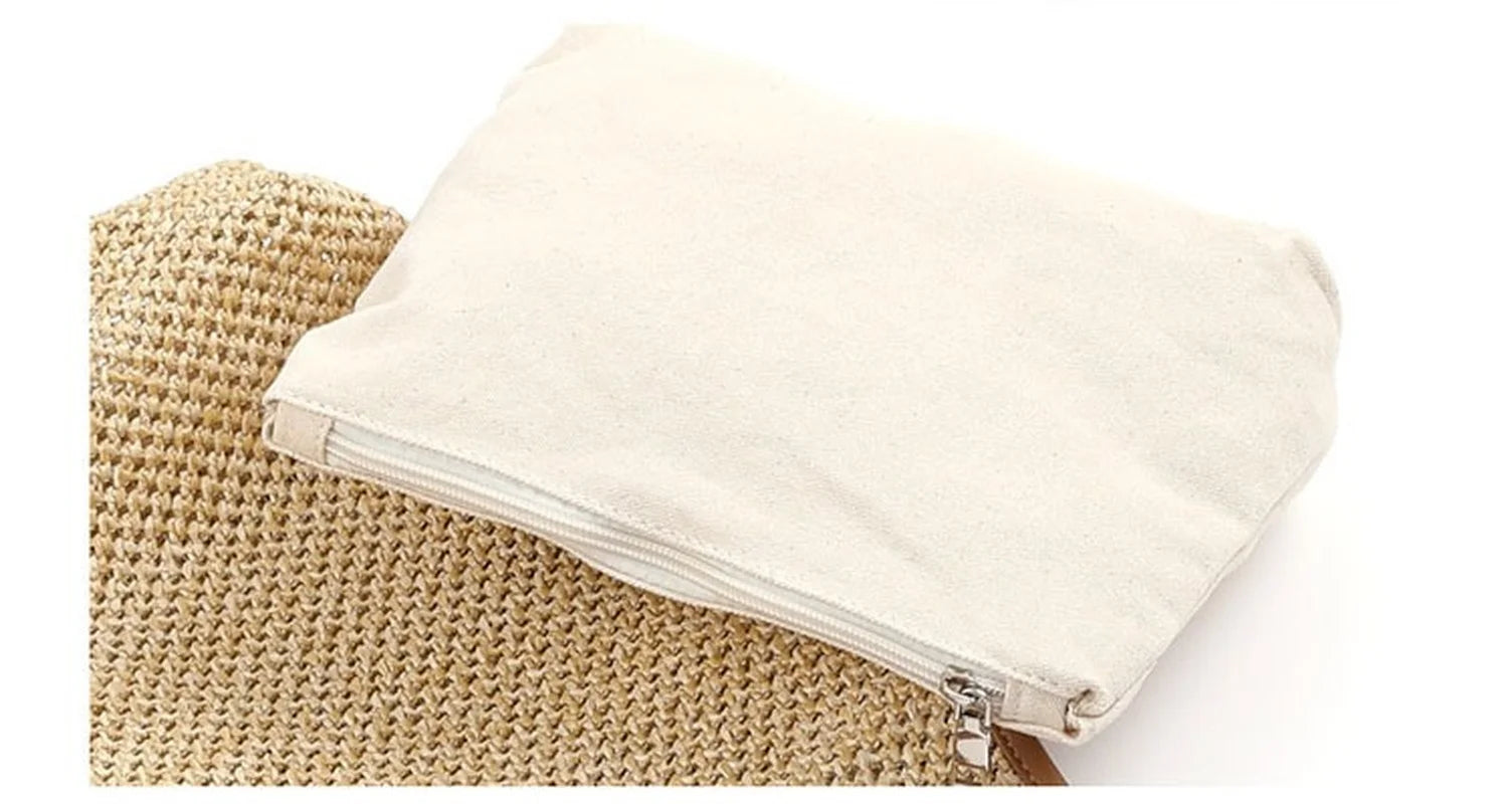 Forest Fishnet Women's Bag Straw Tote Hand Bags