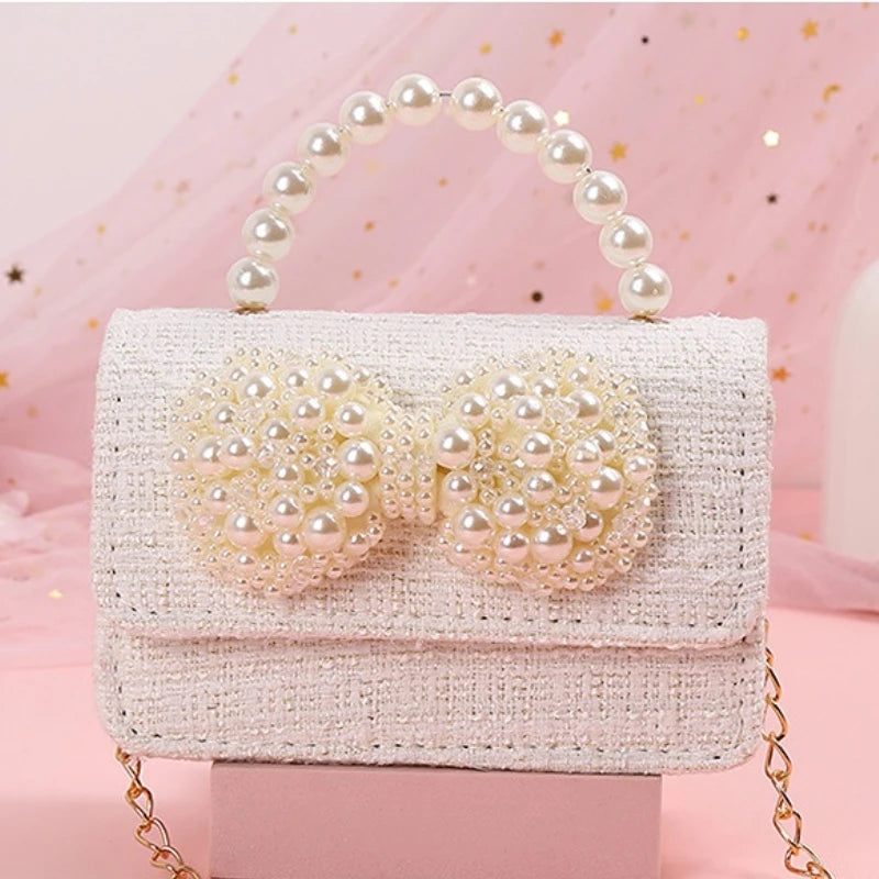 Kids Mini Handbag Tote Girls Princess Crossbody Bag Toddler Clutch Gift