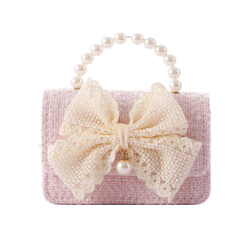 Kids Mini Handbag Tote Girls Princess Crossbody Bag Toddler Clutch Gift
