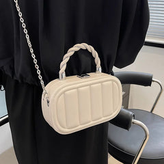 Women's Chain Handbag Box Bag Net Red Messenger Bag