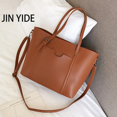 Large Women Handbag PU Leather Women Shoulder Bags