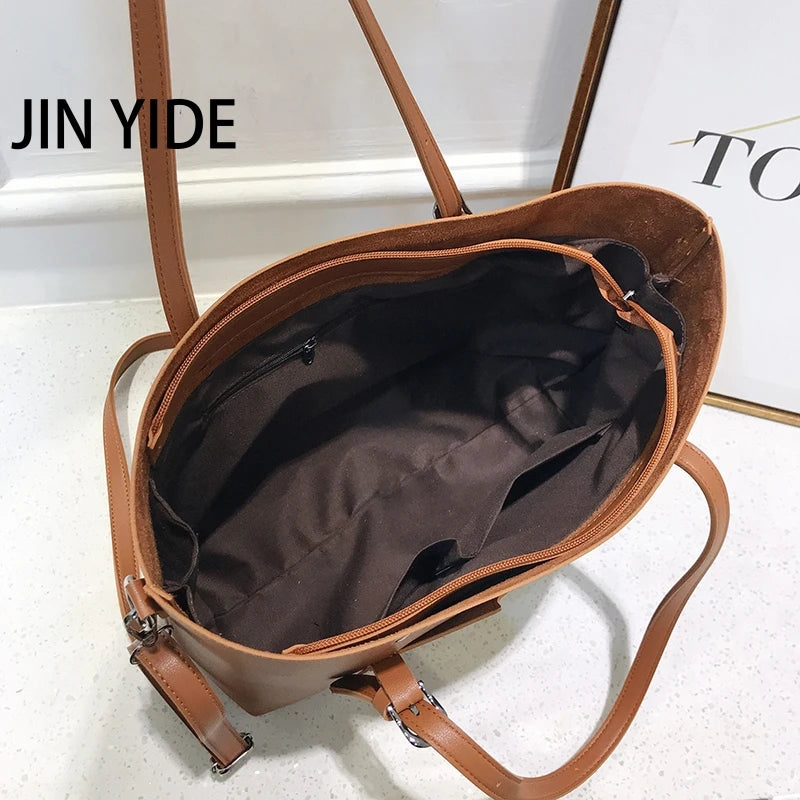 Large Women Handbag PU Leather Women Shoulder Bags