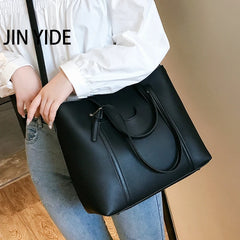 Large Women Handbag PU Leather Women Shoulder Bags