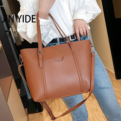 Large Women Handbag PU Leather Women Shoulder Bags