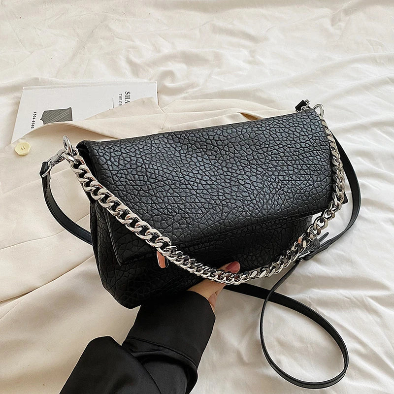 Women Fashionable PU Leather Tote Handbags Large Capacity Bags