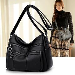 Women's Geniune Leather Shoulder Bag for Work