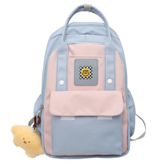 Nylon Waterproof School Bags for Teenage Girls Backpacks Women Travel Bags