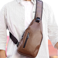 PU Leather Bags Shoulder Crossbody Anti-Theft Messenger Bag