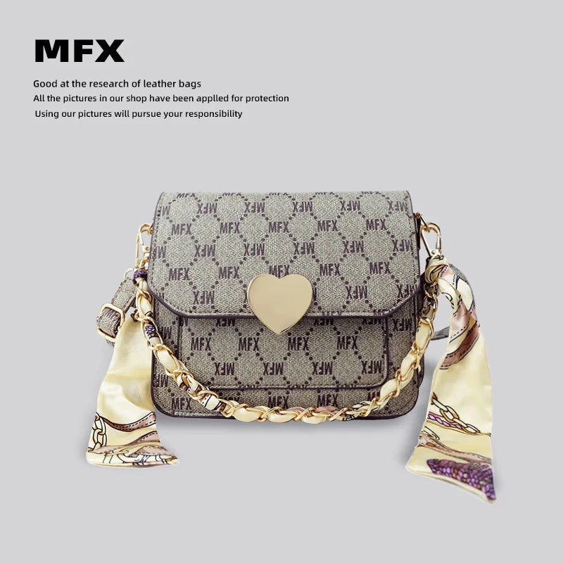Tide Net Red PU Crossbody Bag Mini Flap Bag for Women