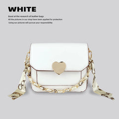 Tide Net Red PU Crossbody Bag Mini Flap Bag for Women