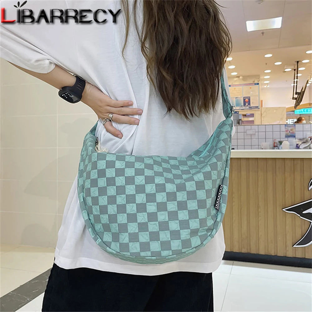 High Nylon Ladies Shoulder Bag Large Capacity Women Messenger Bags