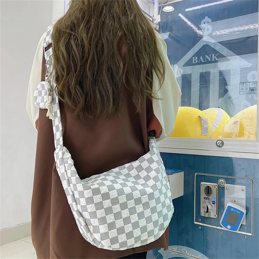 High Nylon Ladies Shoulder Bag Large Capacity Women Messenger Bags