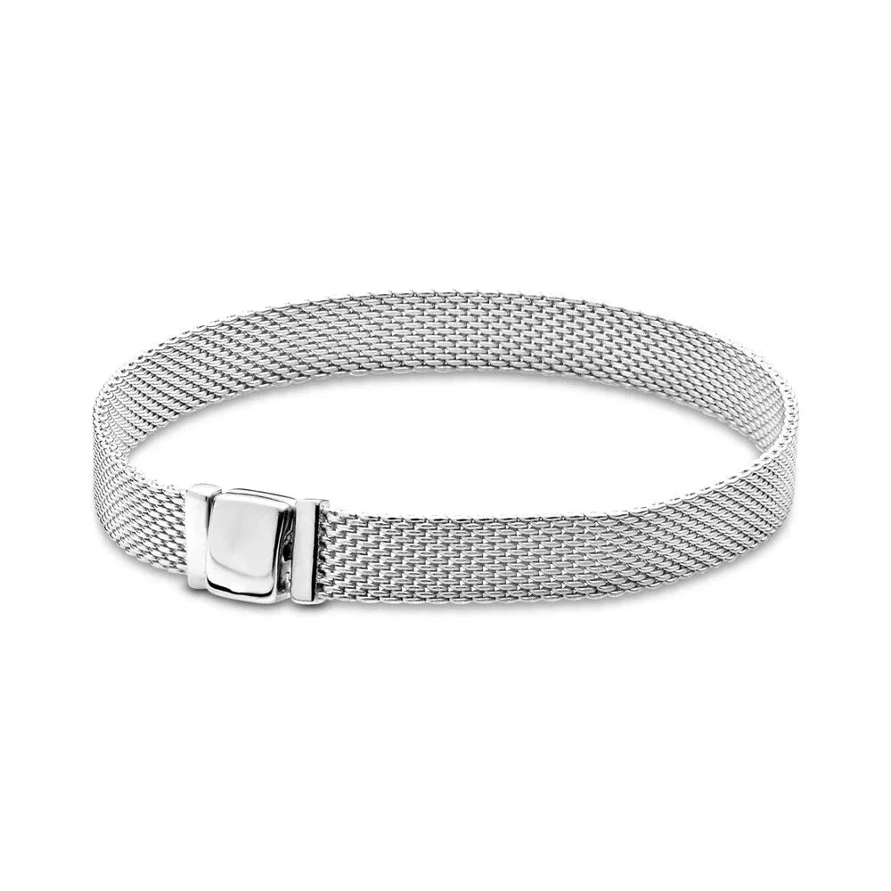 Reflexions Mesh Bracelet Sterling Silver S925
