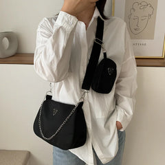 Vintage Crossbody Bag Chain Underarm Shoulder Bag