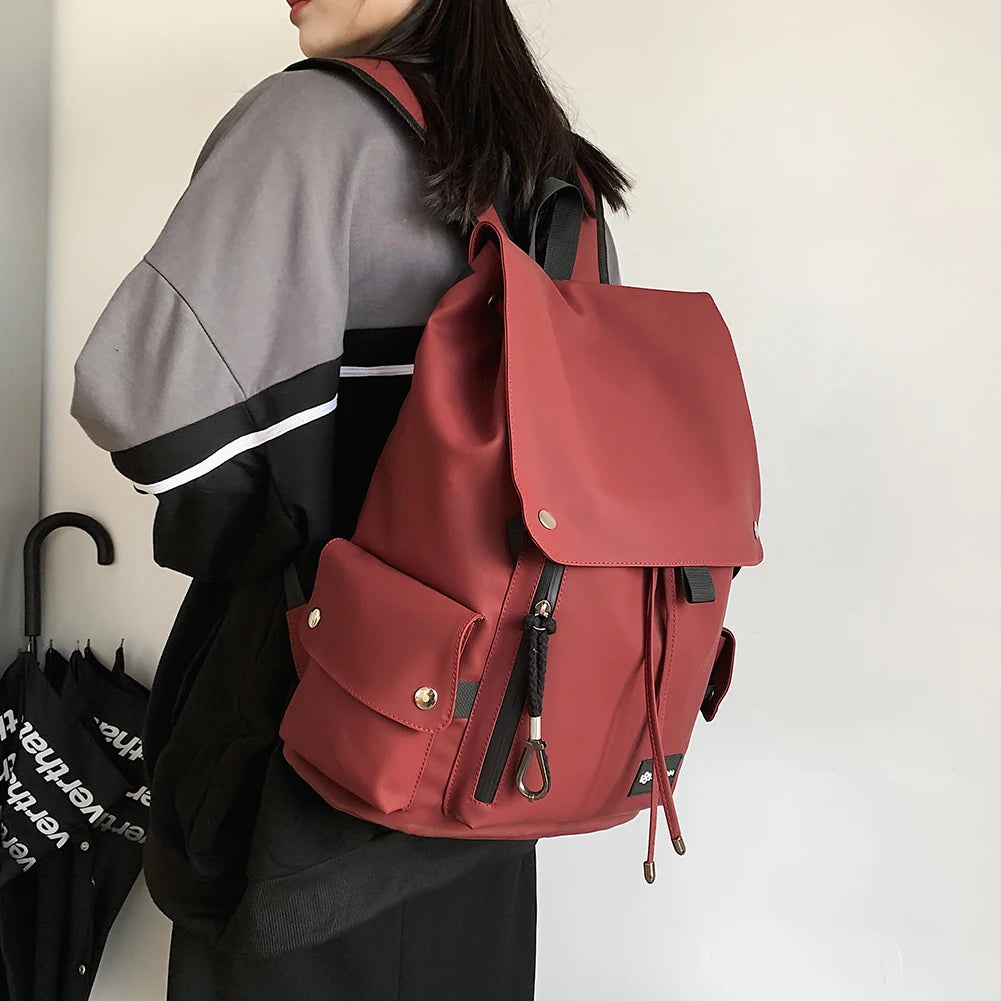 Women's Waterproof Backpack School Bag Teenage Girl Travel Bag