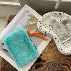 Spring Autumn Fur Crossbody Bags For Women Plush Purses And Handbags