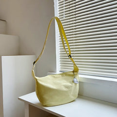 Spring Autum Shoulder Bags Women Solid Harajuku All-Match Handbags Large Capacit