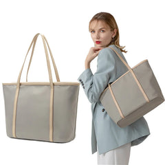 Spring Autumn Shoulder Bag Handbag Oxford Top-Handle Totes