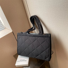 Spring Plaid Shoulder Bag for Women