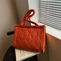 Spring Plaid Shoulder Bag for Women