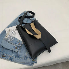 Fashionable Shoulder Bags Women Multi-function Tote PU Leather
