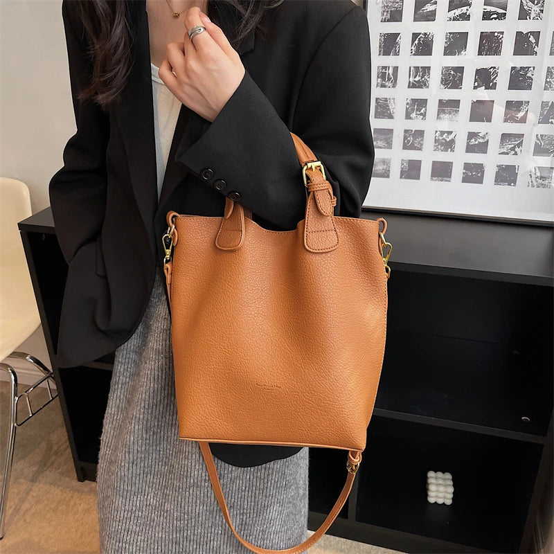 Fashionable PU Leather Shoulder Bags for Women