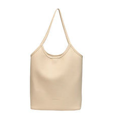 Fashionable Women Shoulder Bags PU Leather Daily Soft Surface Big Pockets
