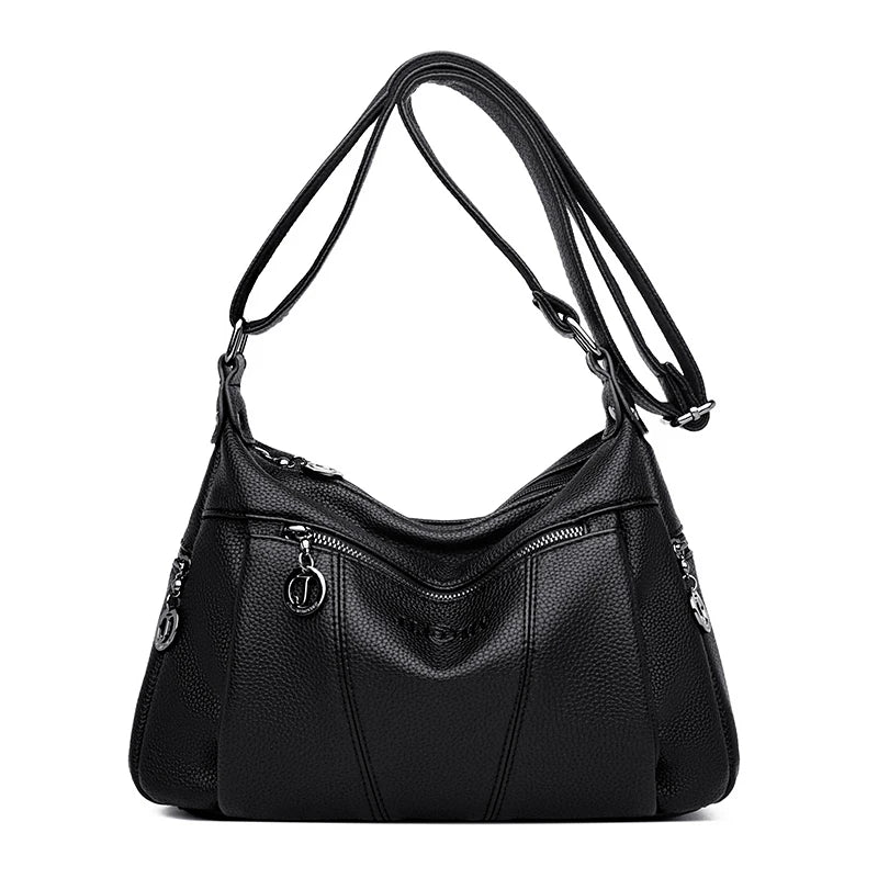 Fashionable Women Shoulder Bags Leather Business Crossbody