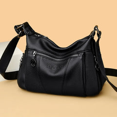 Fashionable Women Shoulder Bags Leather Business Crossbody