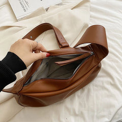 Fashion Women Shoulder Bags PU Leather Casual Large Capacity Shopping
