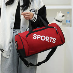 Travel Duffel Sport Women Bags With Compartment Dry Wet Separated Storage