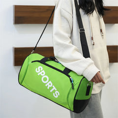 Travel Duffel Sport Women Bags With Compartment Dry Wet Separated Storage