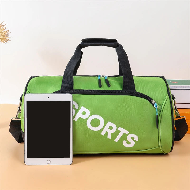 Travel Duffel Sport Women Bags With Compartment Dry Wet Separated Storage