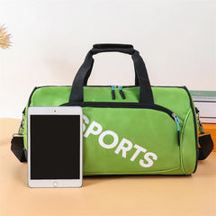 Travel Duffel Sport Women Bags With Compartment Dry Wet Separated Storage