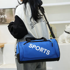 Travel Duffel Sport Women Bags With Compartment Dry Wet Separated Storage