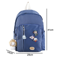 Women's Large Capacity Backpack Casual Schoolbags Laptop Knapsack