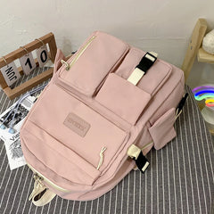 Large-capacity Women's School Bags Lightweight Travel Backpack