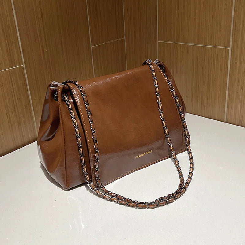 Vintage Shoulder Bag Large Capacity Crossbody Bags For Women