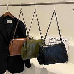 Vintage Shoulder Bag Large Capacity Crossbody Bags For Women
