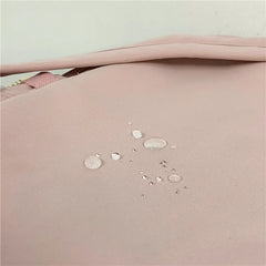 Waterproof Nylon Women Backpack Big Capacity Lady School Bag