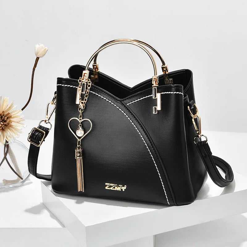 Women PU Leather Handbags Casual Crossbody Shoulder Bags