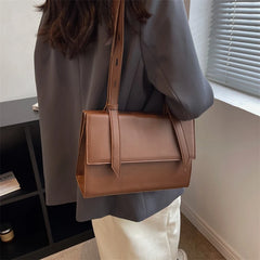 Fashionable Tote Handbags PU Leather Top Handle Beach Shoulder Bags