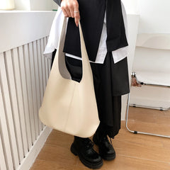 Fashionable Wallet Tote Handbags PU Top Handle Summer Beach Shoulder Bag