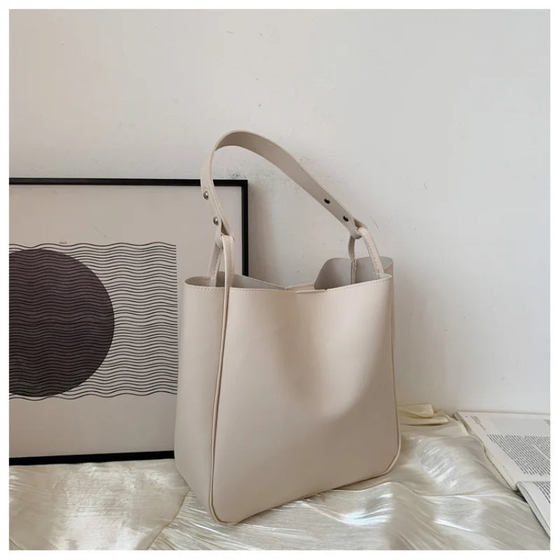 Women Handbags Famous Shoulder Bags Large Capacity Leather