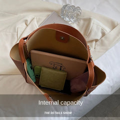 Women Handbags Shoulder Bags Large Capacity Leather