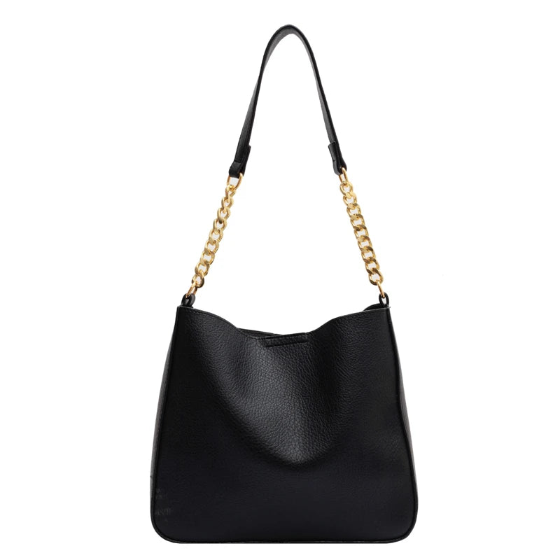 Women Ladies Bags PU Leather Daily Bucket Fashionable Multi-function Top